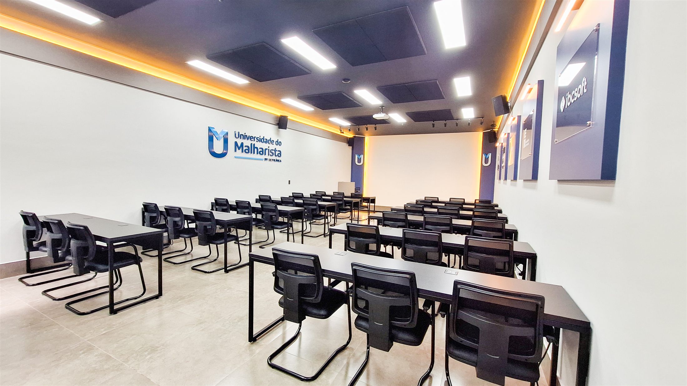 Auditório da Universidade do Malharista, em Monte Sião